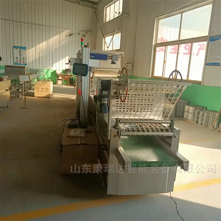干海鲜全自动拉伸膜真空包装机